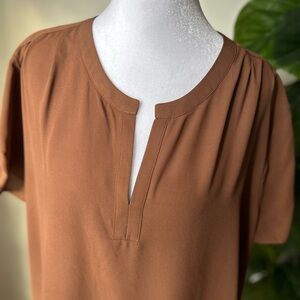 Pleione Women's Brown Blouse